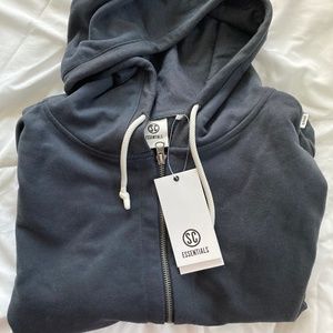 NWT Sovereign Code Zip Hoodie. Navy, Mens Large